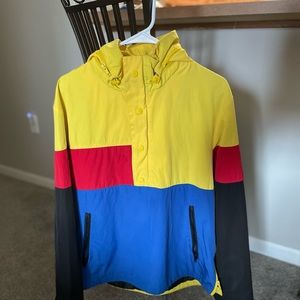 Mismatch windbreaker never worn